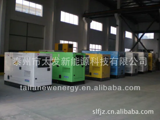 Soundproof diesel generator with VOLVO Brand Engine