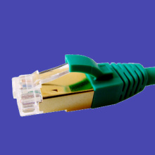 Золотой защитный штыревой кабель Cat6A