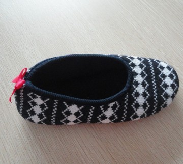 2014 New Style Knitting Wool Indoor Cotton Slippers