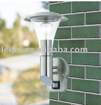 garden wall lamp with sensor