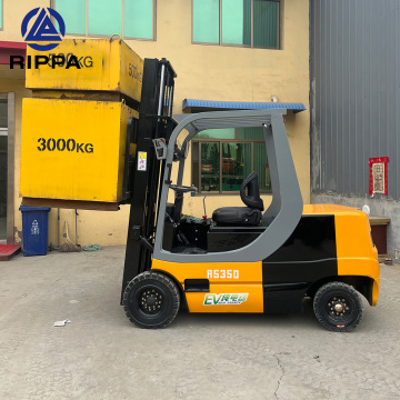 Rippa 3.5 Ton Electric Forklift - Four-Wheel Electric Forklifts for Sale