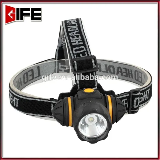 GF-8022 Wholesale Dry Battery Plastic Materail Long Range Light Multi-function led Mining Coal Miner Headlamp Headlight