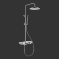 Fullrain Thermostatic Shower Column Brass Shower Combination