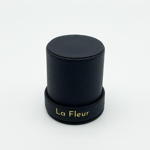 Dropper Bottle Perfume Letherette Paper Round Box