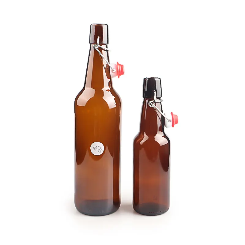 330ml 750ml Amber Glass Bottle