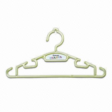 Plastic Hanger for Children's Clothes, Different Colors Available