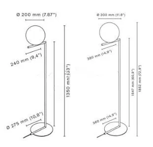 New design hotel floor lighting standing lamps