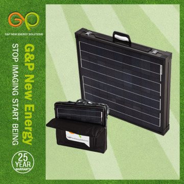 GP 160W Mono Foldable solar panel in high module eficiency for solar powered auto cool fan air ven