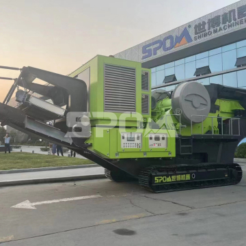 Fabrika fiyatı 150tph ocağı taş ezici mobil çene kırıcı