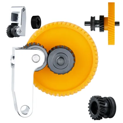 Hardened Steel Extruder Gear for Bambu Lab x1x1c / p1p 3D Printer