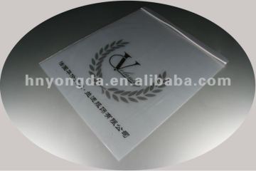 Large Transparent Zipper Garment Plastic Bag