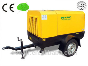 7bar/27hp Diesel Portable Screw Air compressor