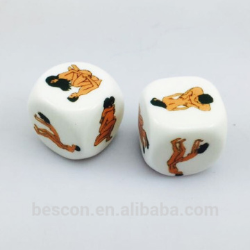 sex dice with custom logo printing