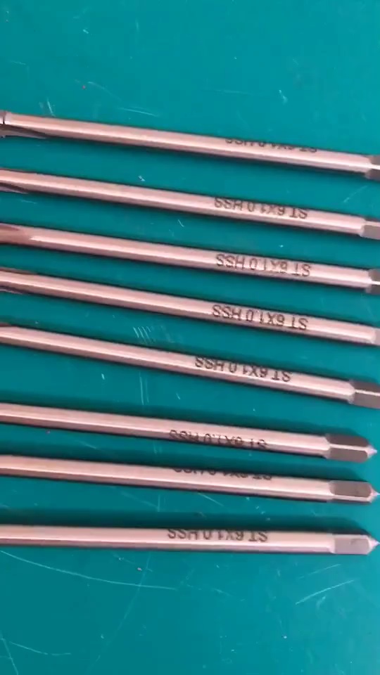 Long Tap for Drilling for Tap & Die Category Available for Production and Sales