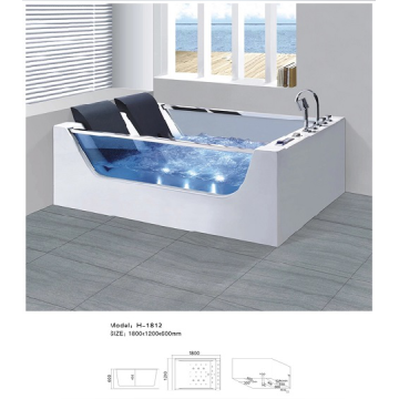 Banheira autônoma de massagem com banheira de hidromassagem e banheira de hidromassagem