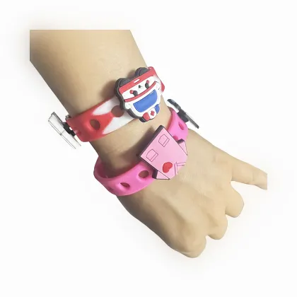 Custom Adjustable Silicone Wristbands for Shoe Decorations - Good Quality Wholesale