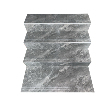 Marble Design Porcelain Tiles for Stair Treads and Risers