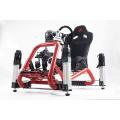 Simulador de movimiento Red Frame Bucket Asiento