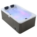 Bain à remous livré et bain à remous installé sans produits chimiques 1 personne baignoire chaude à jet portable intérieur