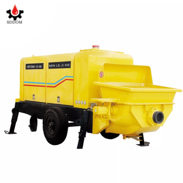 Portable Small Diesel Engine Concrete Pumps and Machines