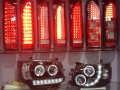 Toyota Hiace commuter van rear double light source led tail lamps lights parts accessories