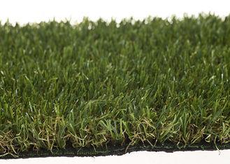 Landscape Synthetic Artificial Grass Four Colors U Shape Cu