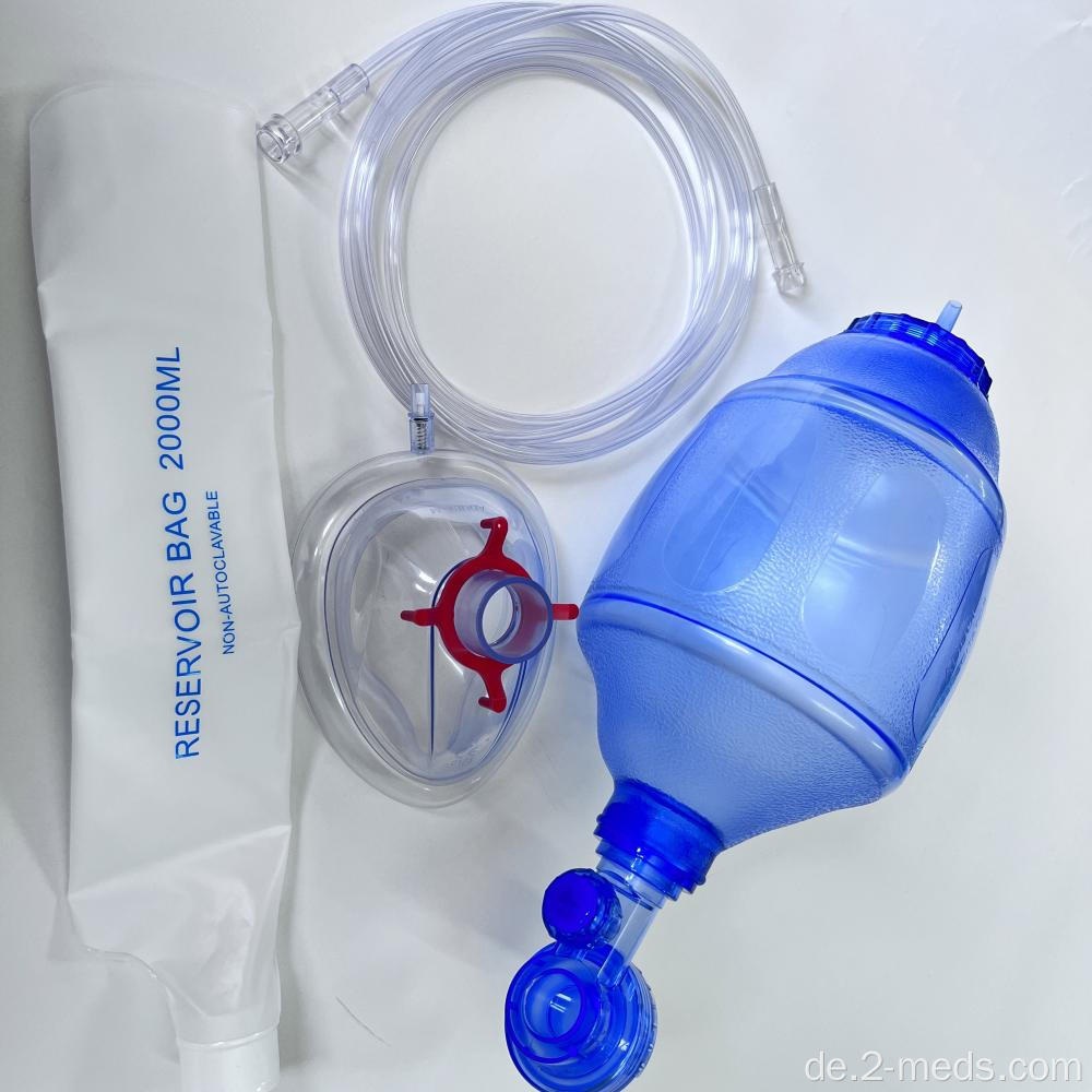 PVC Manual Resuscitator Ambu Bag