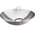 Naturally Non-stick Stainless Steel Round Bottom Wok