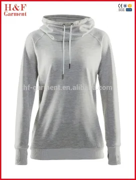 Hot sell outdoor dry fit women hooded sweatshirt