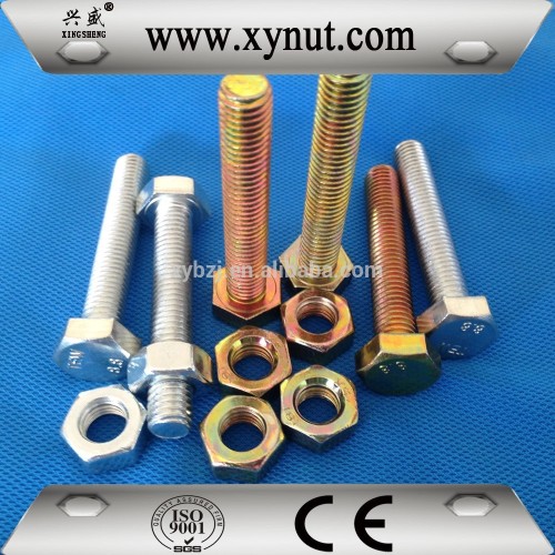 din933 hex bolt for wholesale,M20x60 hex bolt