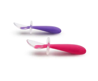 Custom Silicone Trainer Spoon Anti Choking Shield