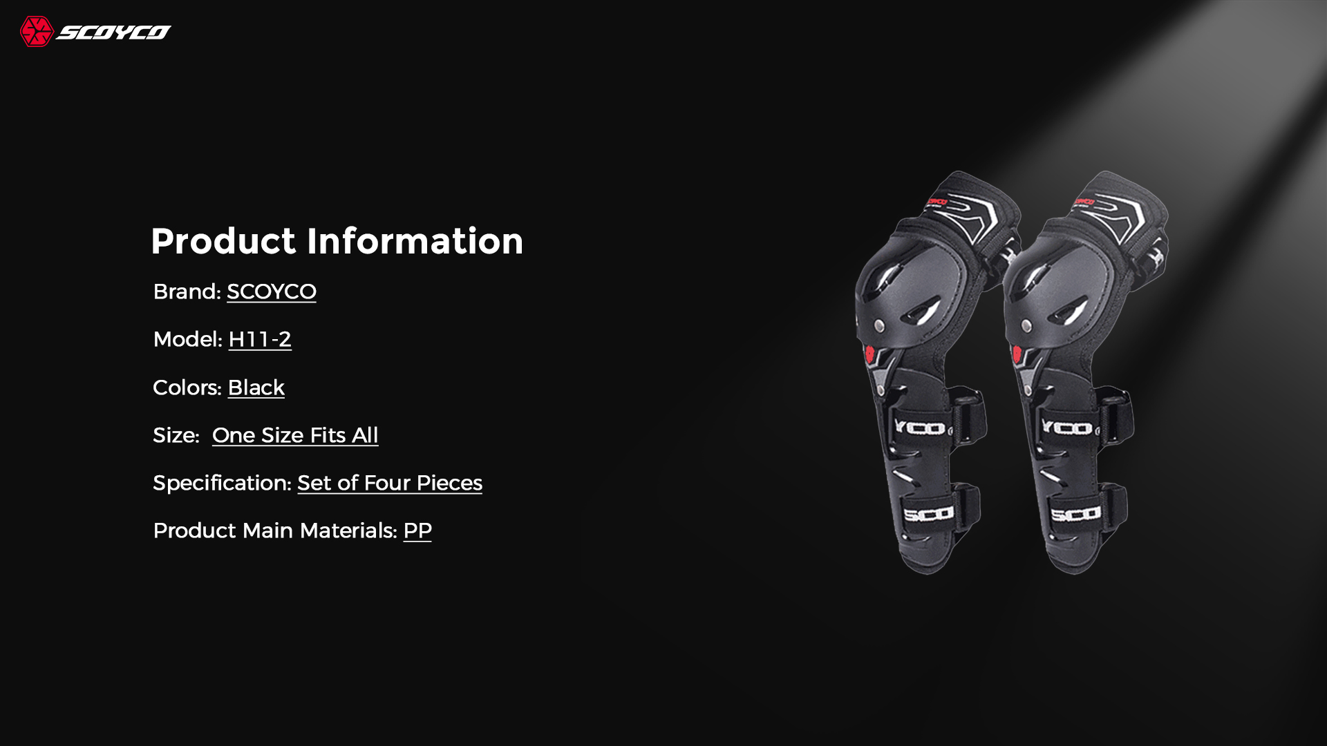 pp shell motorcycle elbow guards