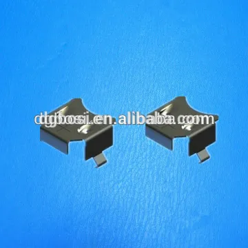 High quality metal stamping CR2032 smd battery holder