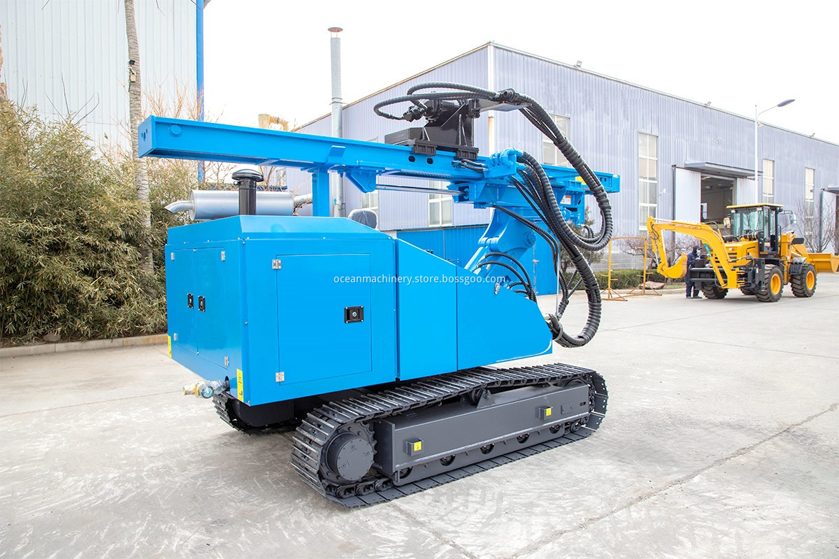 solar pile driver machine  (1)