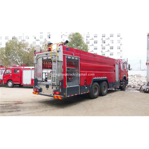 Camión de bomberos de espuma Howo 16tons