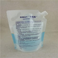 Portable stand-up bag for disinfectant ethanol packaging