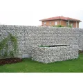 Parede da cesta de pedra/caixa de gabion soldada