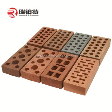Red Clay Porous Brick 200x100x50mm - Garden Culture Art Retro Decorative Brick