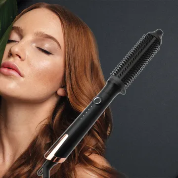 PTC Ceramic Heated Hair Curler Volumizer Brush