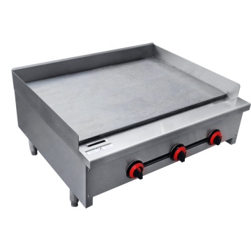 Professional Hotel Restaurant Gas Countertop Griddle: Non-Stick Plate & Grill for Kitchen Use