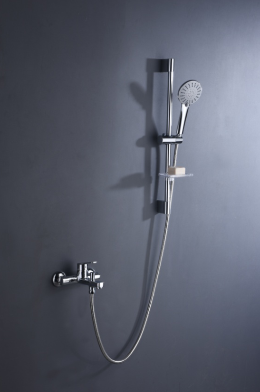 Single Lever Wall-Mounted Washbasin Mixer Two Functions