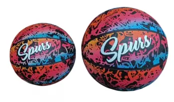 Full size rubber basketball
