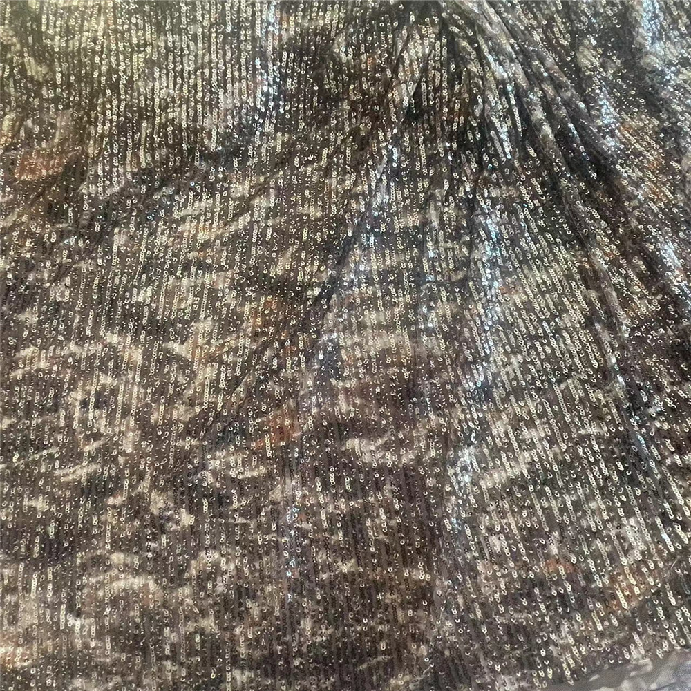Lentejuelas estampadas de franja de 3 mm