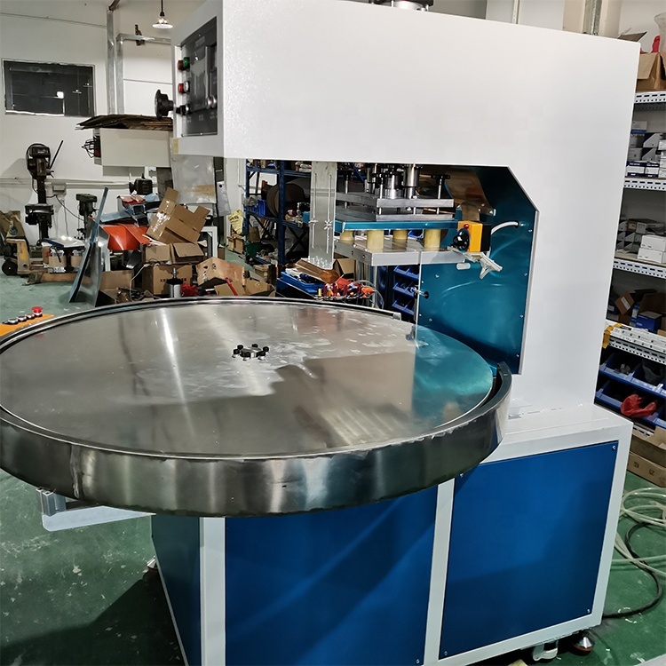 Best Price Automatic Rotary High Frequency Welding Machine for PVC PET Plastic Blister Packaging (5KW-15KW)