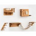 Cat Wall Shelves and Perches Wooden Wall Mounted