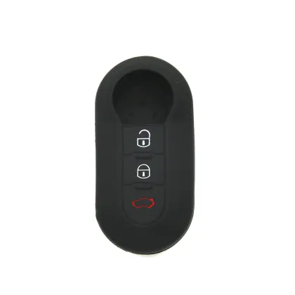 Fiat 500 Silicone Car Key Pouch
