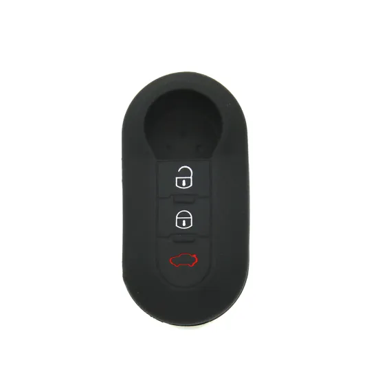Fiat 500 Silicone Car Key Pouch