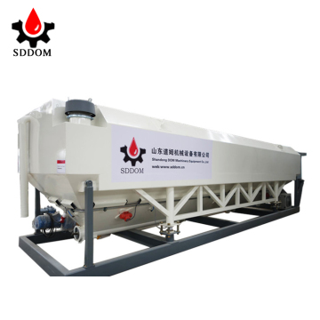 SDDOM Brand CE Certified Mobile Concrete Bulk Cement Silo 30t to 200t for Batching Plant