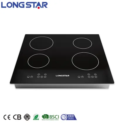 Portable 6000W Four-Zone Induction Cooker