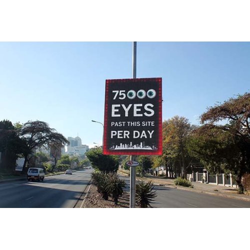 Full Colour IP65 Smart Pole Billboard LED Display